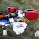 After the launch: Clothes of the 298 victims of MH17 to be found.